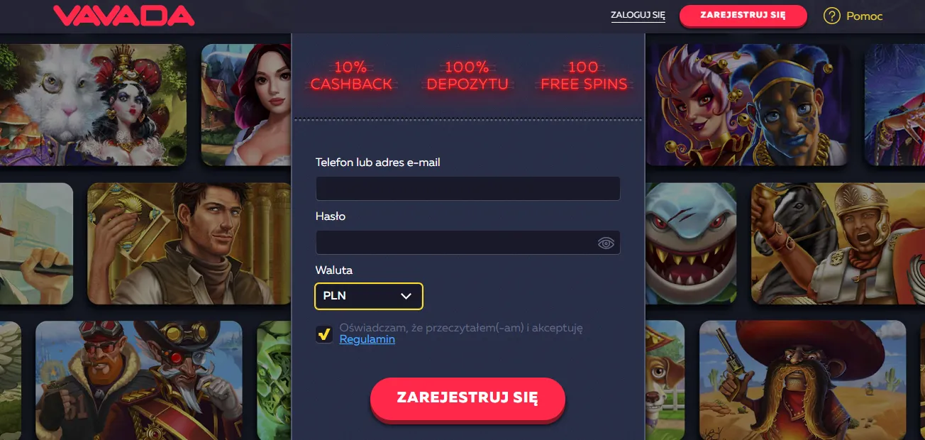 Vavada Casino online — bonus powitalny 100% do 4300 PLN